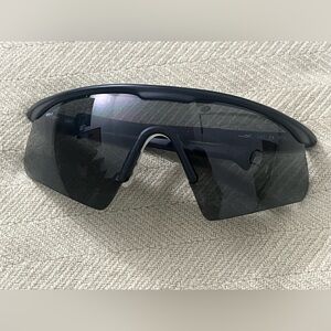 Willy X Z87 black wrap around sunglasses